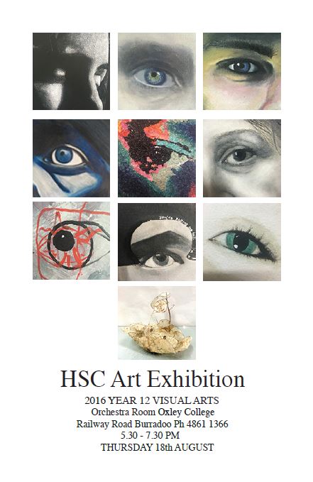 HSC Visual Arts Poster